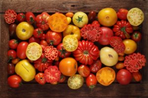 TOMATOES—although not native to the Mediterranean region, they are now staples that provide vitamin C and lycopene, an antioxidant that helps protect the heart.