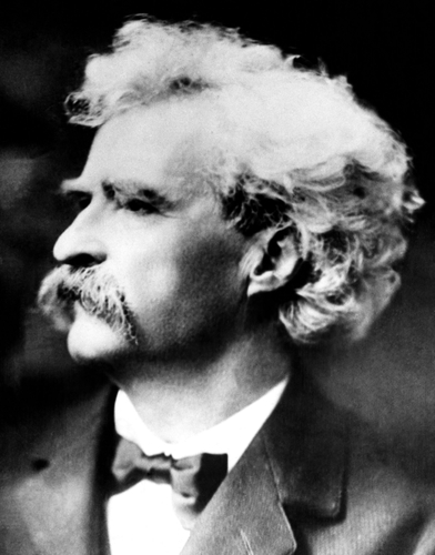 American writer Mark Twain