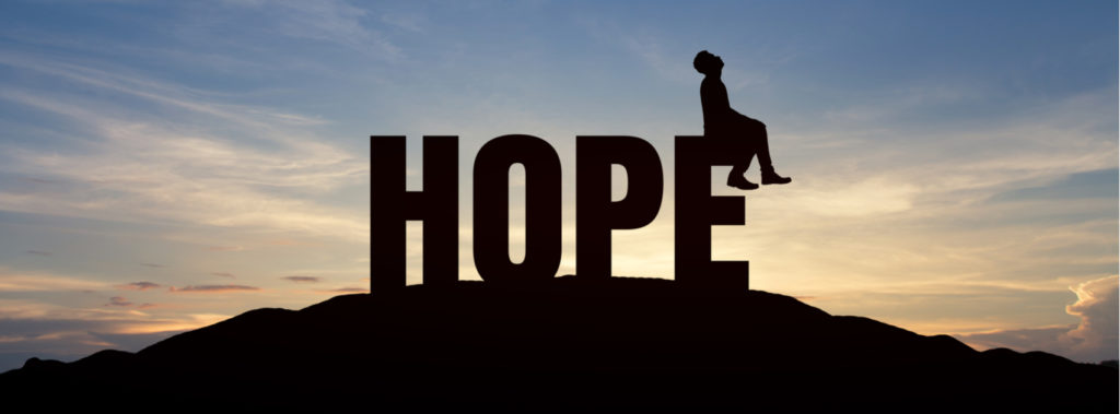 Hope is spoken about in the Bible